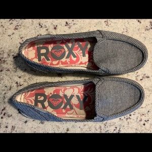 Roxy slip on sneakers with memory foam